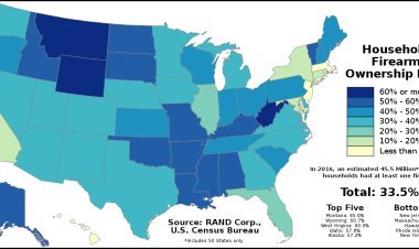 Leta 8 zo muri America zemerera Abaturage bazituye gutunga imbunda nta nkomyi.