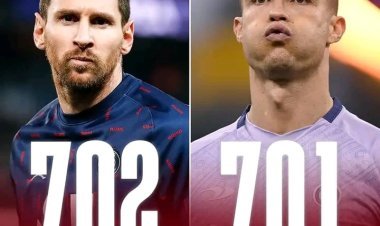 Lionel Messi yafashije ikipe ye ya Paris Saint Germain gutsinda mu mukino wabahuzaga n'ikipe ya Nice ,ahita aca ku gahigo ka Cristiano Ronaldo.