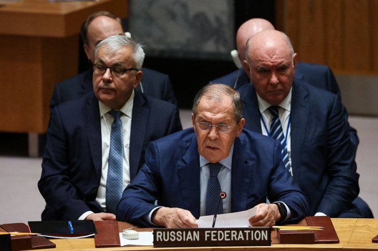 Sergey Lavrov  yageze i New York kugirana ibiganiro na Antonio Guterres hamwe na  Antony Blinken.