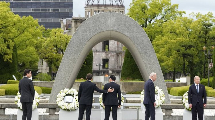 Inama ya G-7 yatangiye uyu munsi i Hiroshima m'u Buyapani, ibintu Abayapani batishimiye.