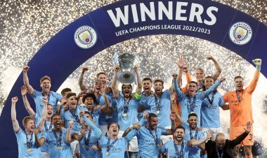 Manchester City yatwaye  Champions League itsinze Inter Milano.