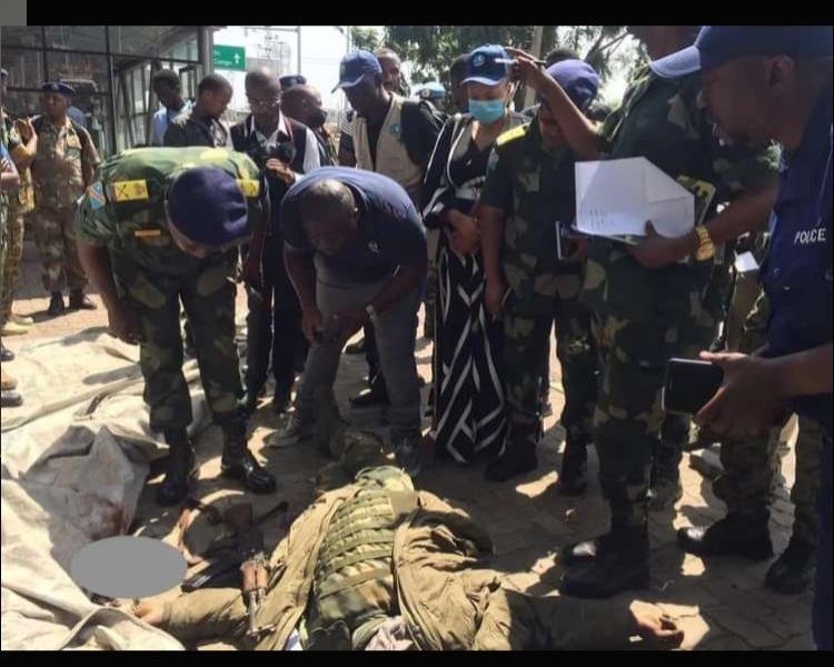 RDF yarashe Umusilikare wa Congo ahita  apfa, inkuru irambuye.ISHEJA