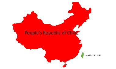 Republic of China vs. People's Republic of China._ISHEJA