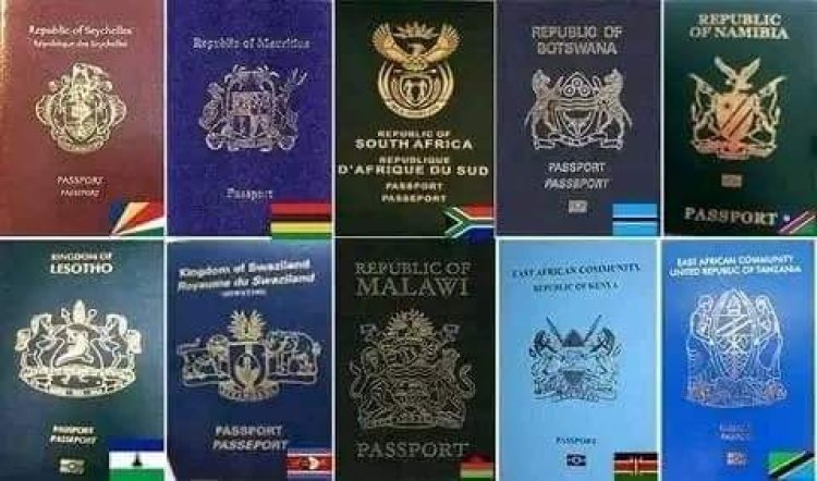 Ibihugu bya Africa bifite Passports zikomeye kurusha ibindi._ISHEJA