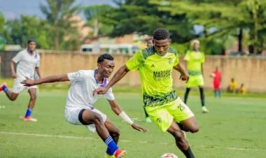 AMAFOTO: Niyomugabo Adrien kumukino wahuje Nyanza FC na Nkombo FC_ISHEJE