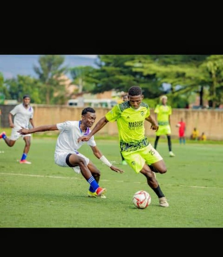 AMAFOTO: Niyomugabo Adrien kumukino wahuje Nyanza FC na Nkombo FC_ISHEJE