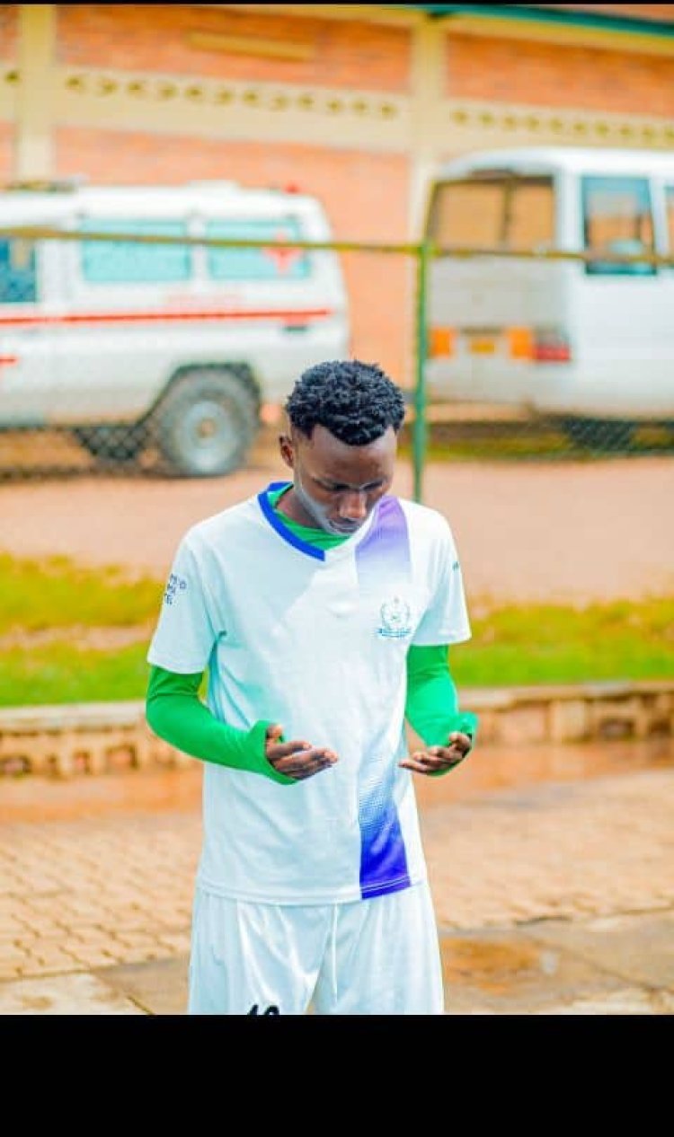 Niyomugabo Adrien kumukino wahuje  Intare FC na  Nyanza FC_ISHEJA
